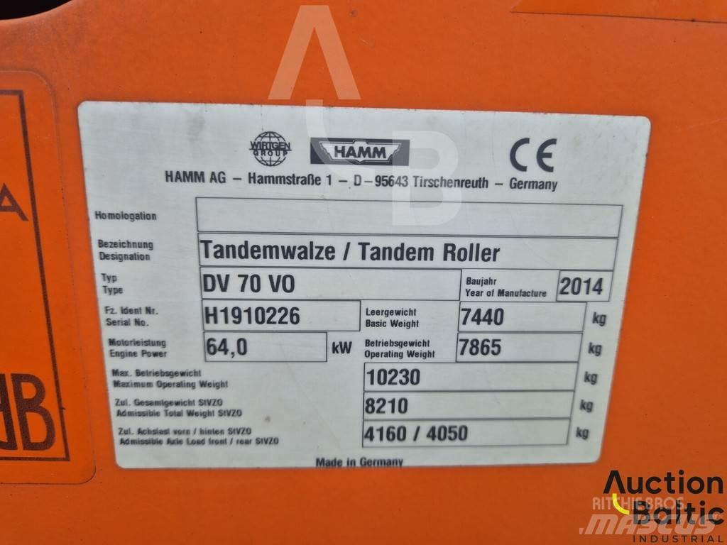 Hamm DV 70 VO مداحل متنوعة