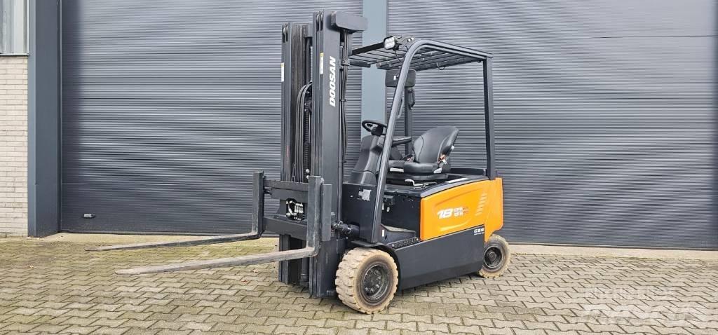 Doosan B 18 X-7 شاحنات ذات رافعات شوكية تعمل بالكهرباء