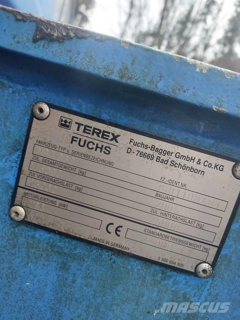 Terex Fuchs MHL 360 حفارات هدم
