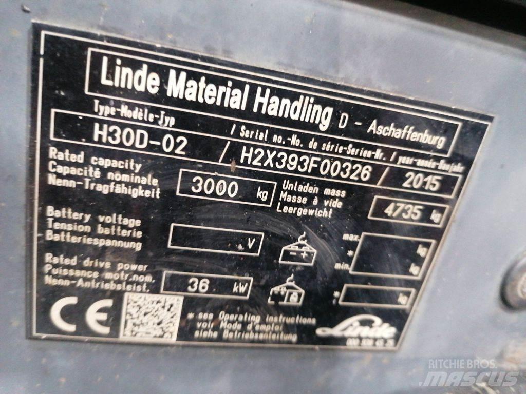 Linde H30D-02 شاحنات الديزل