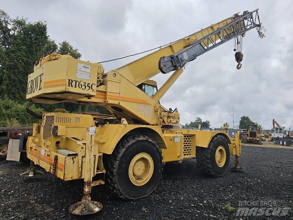 Grove RT 635 C رافعات الطرق الوعرة