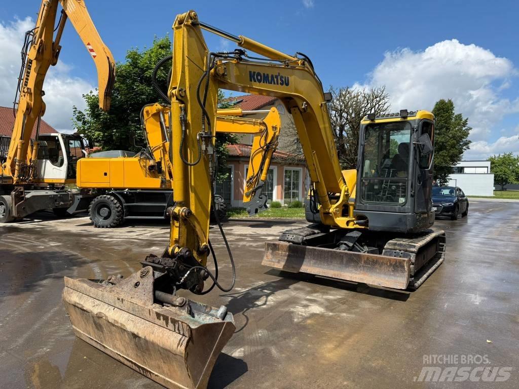 Komatsu PC 80 MR-3 حفارات وسط 7 طن - 12 طن