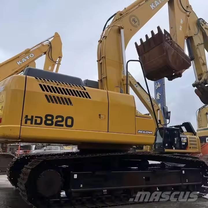 Kato HD 820 حفارات زحافة