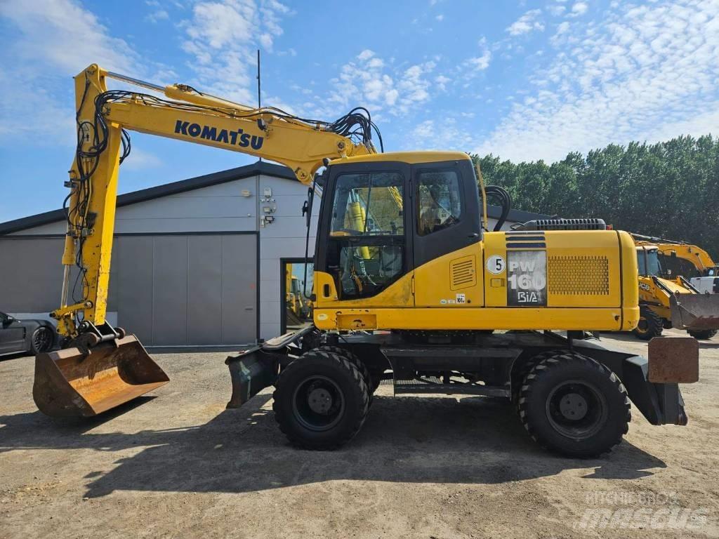 Komatsu PW 160-7 حفارات بعجل