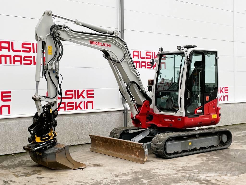 Takeuchi TB 260 حفارات صغيرة أقل من 7 طن (حفارات صغيرة)