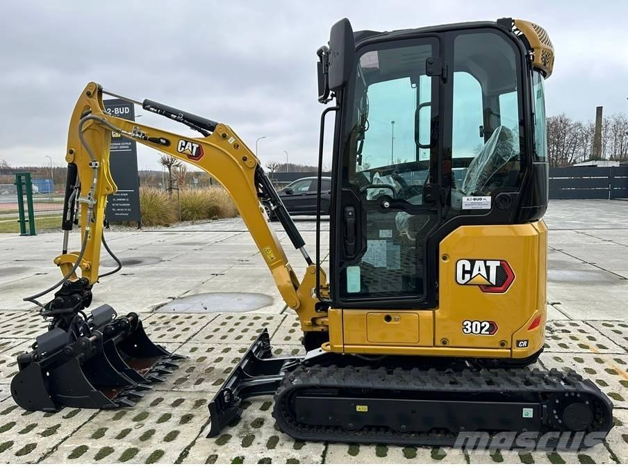 CAT 302 CR حفارات صغيرة أقل من 7 طن (حفارات صغيرة)
