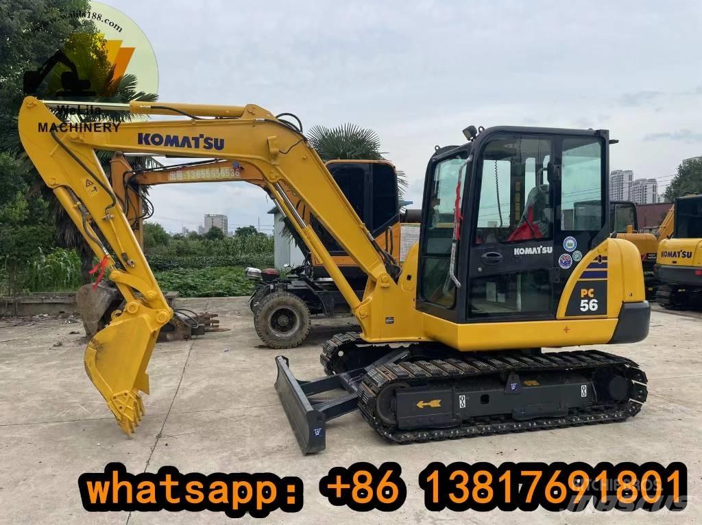 Komatsu PC 56-7 حفارات صغيرة أقل من 7 طن (حفارات صغيرة)