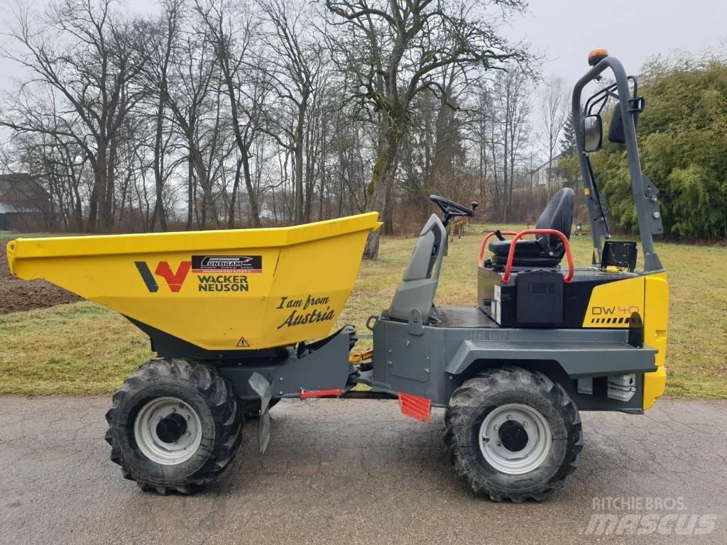 Wacker Neuson DW 40 عربات نقل قلابة للمواقع
