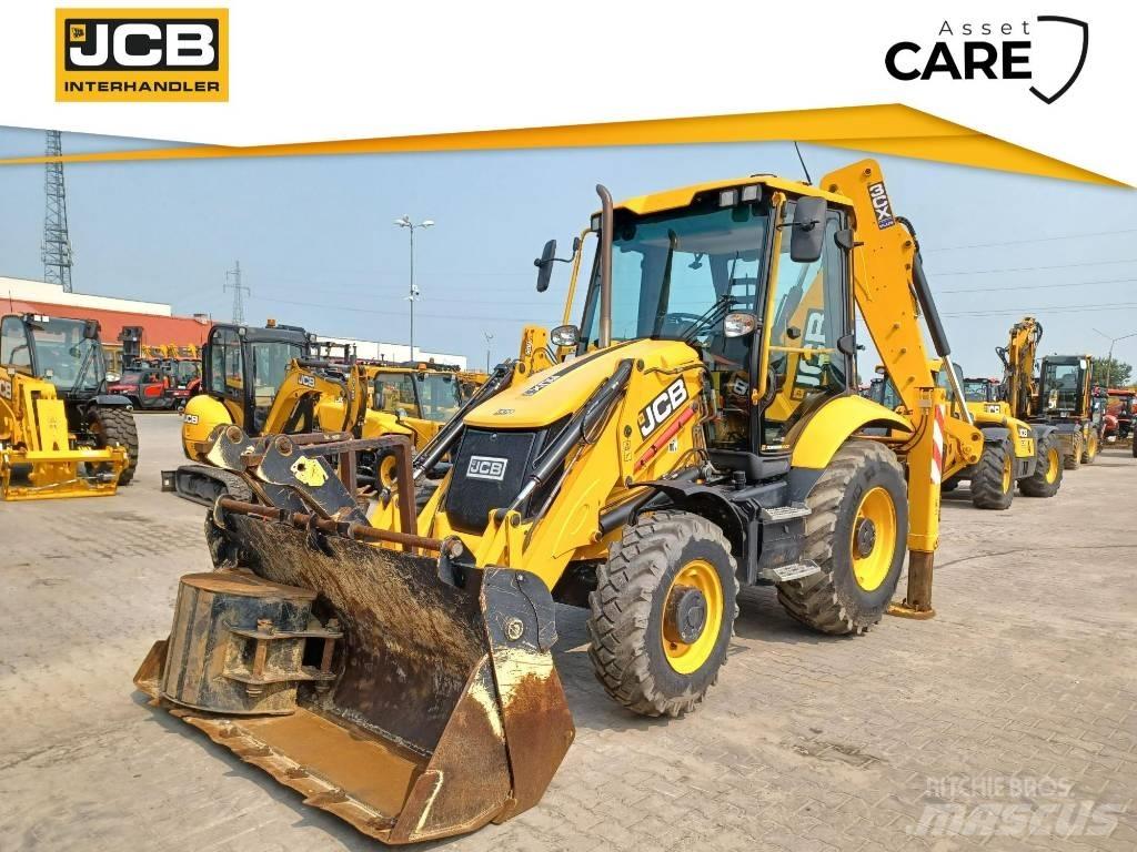 JCB 3CX PLUS AEC لوادر ذات جرافات عكسية