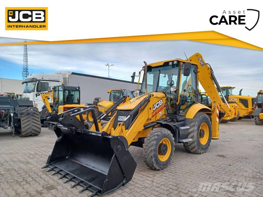 JCB 3CX PLUS AEC لوادر ذات جرافات عكسية