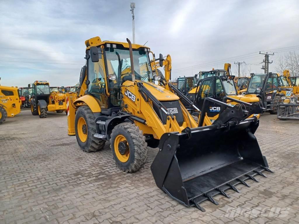 JCB 3CX PLUS AEC لوادر ذات جرافات عكسية