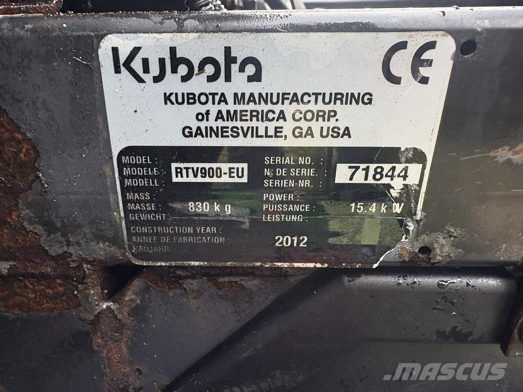 Kubota rtv 900 عربات الجولف