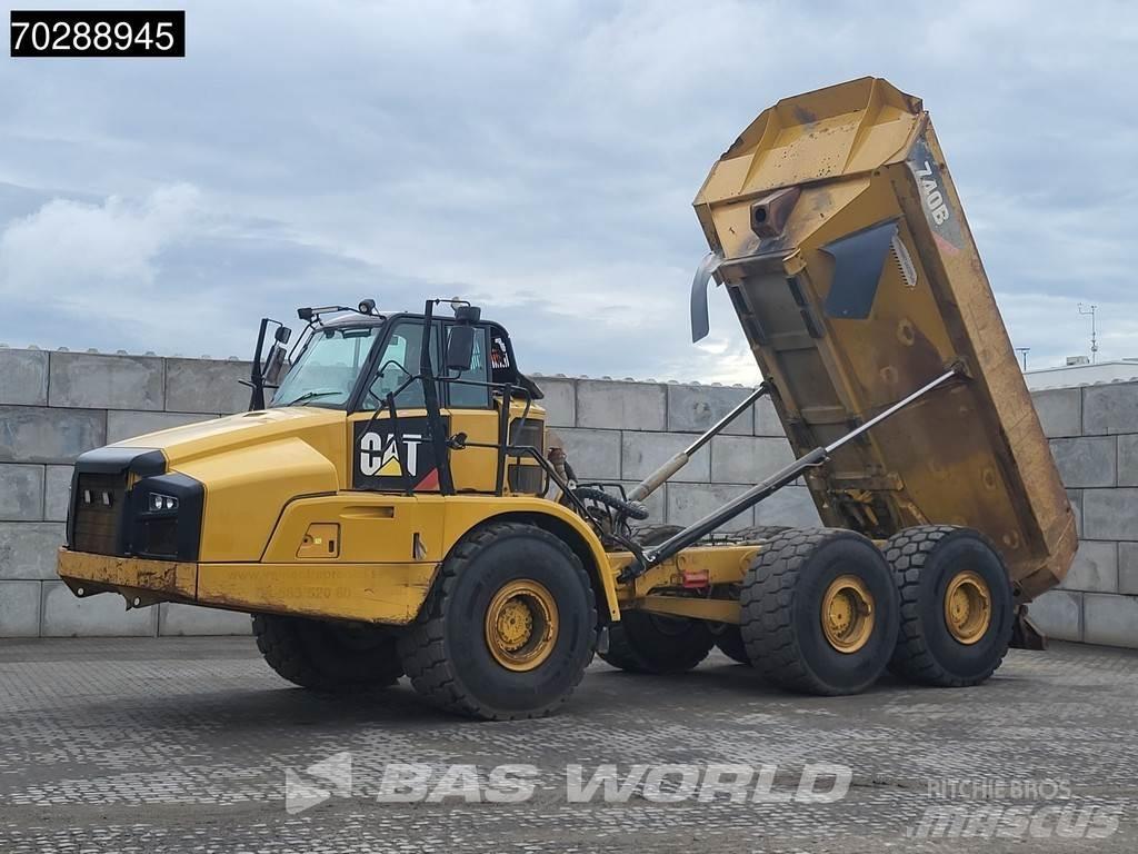 CAT 740 B ساحبات مفصلية