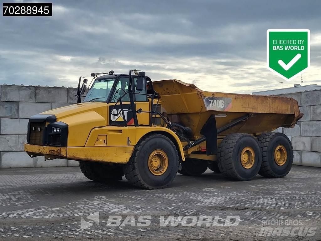 CAT 740 B ساحبات مفصلية