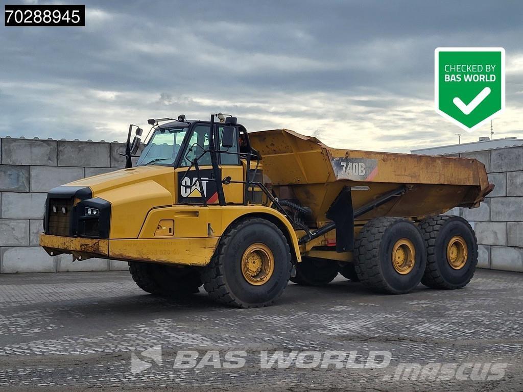 CAT 740 B ساحبات مفصلية