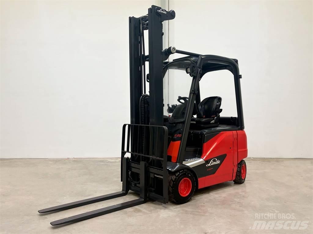 Linde E20PH 02 شاحنات ذات رافعات شوكية تعمل بالكهرباء