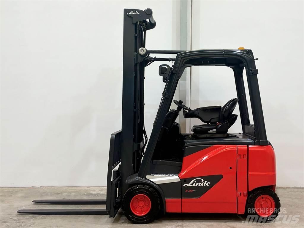 Linde E20PH 02 شاحنات ذات رافعات شوكية تعمل بالكهرباء