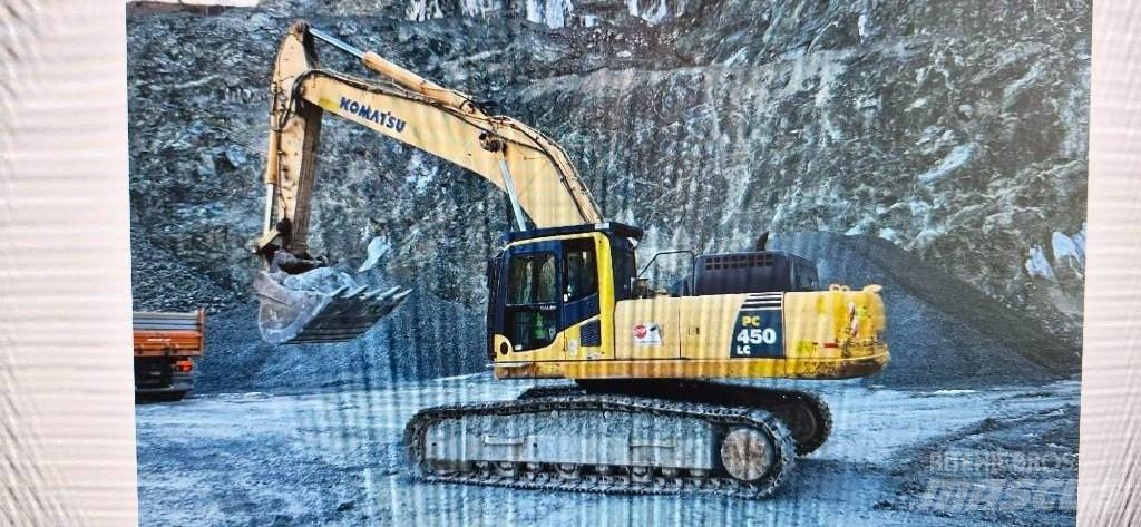 Komatsu PC 450 LC-8 حفارات زحافة