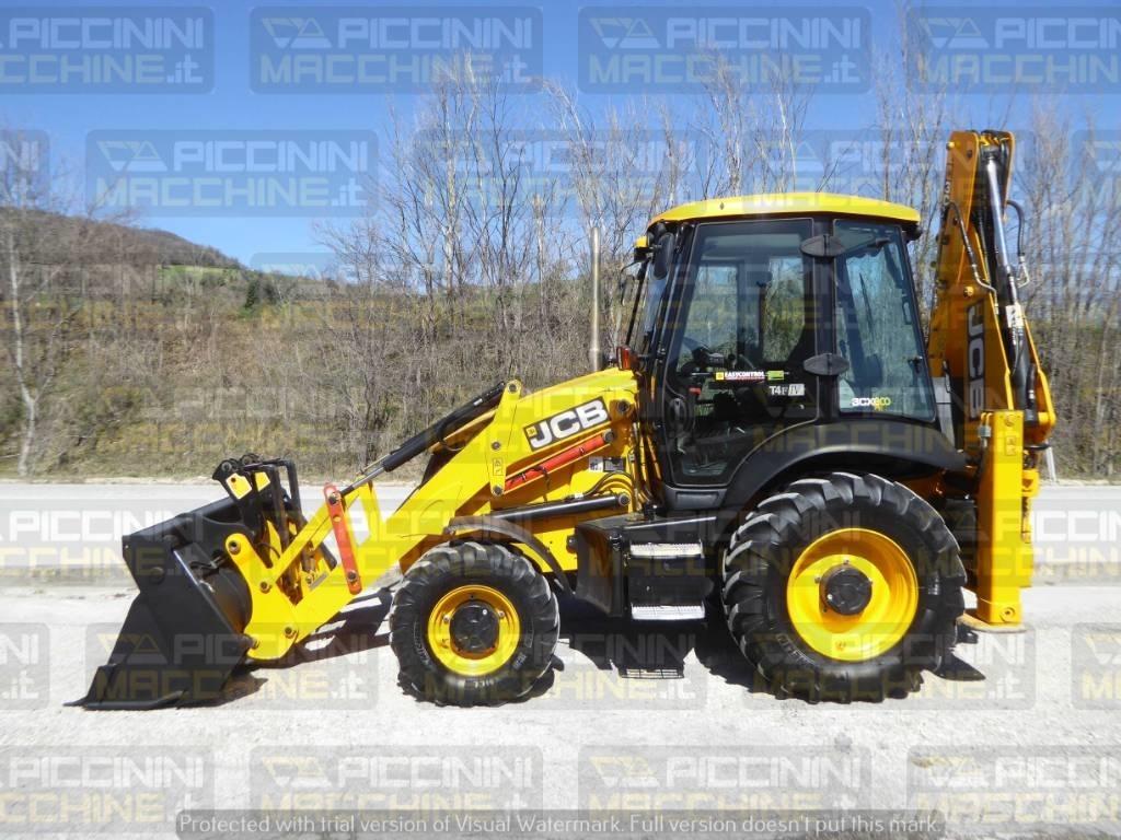 JCB 3CX لوادر ذات جرافات عكسية