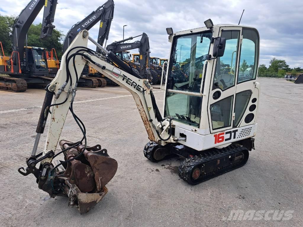 Terex TC16 حفارات صغيرة أقل من 7 طن (حفارات صغيرة)