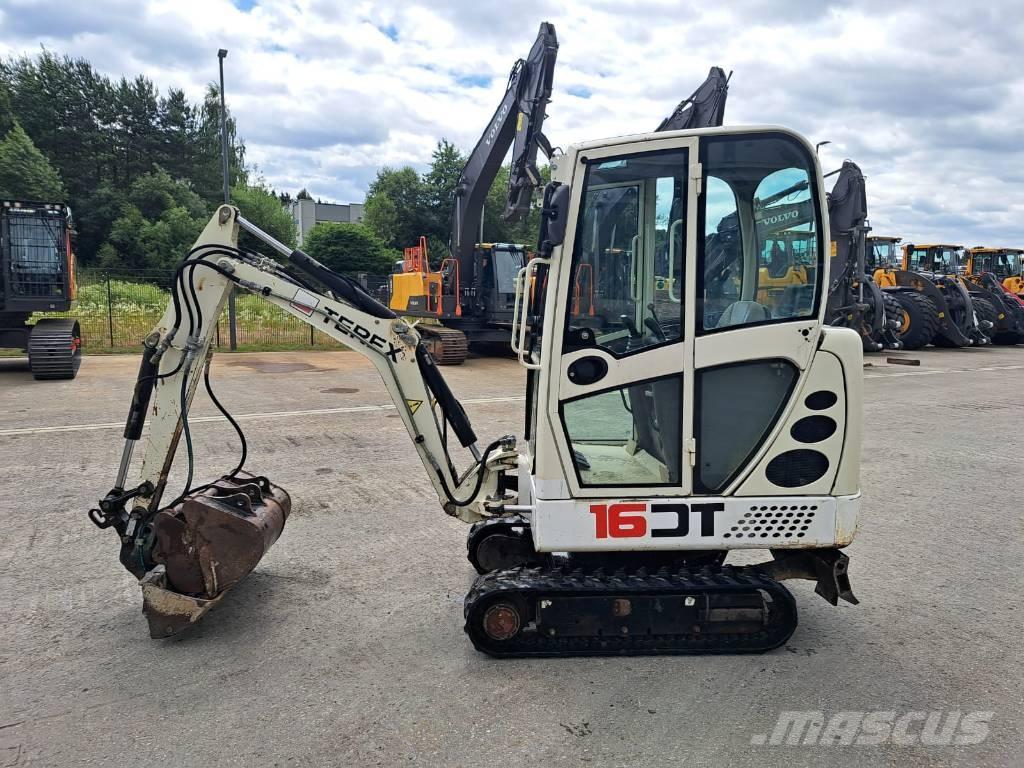 Terex TC16 حفارات صغيرة أقل من 7 طن (حفارات صغيرة)