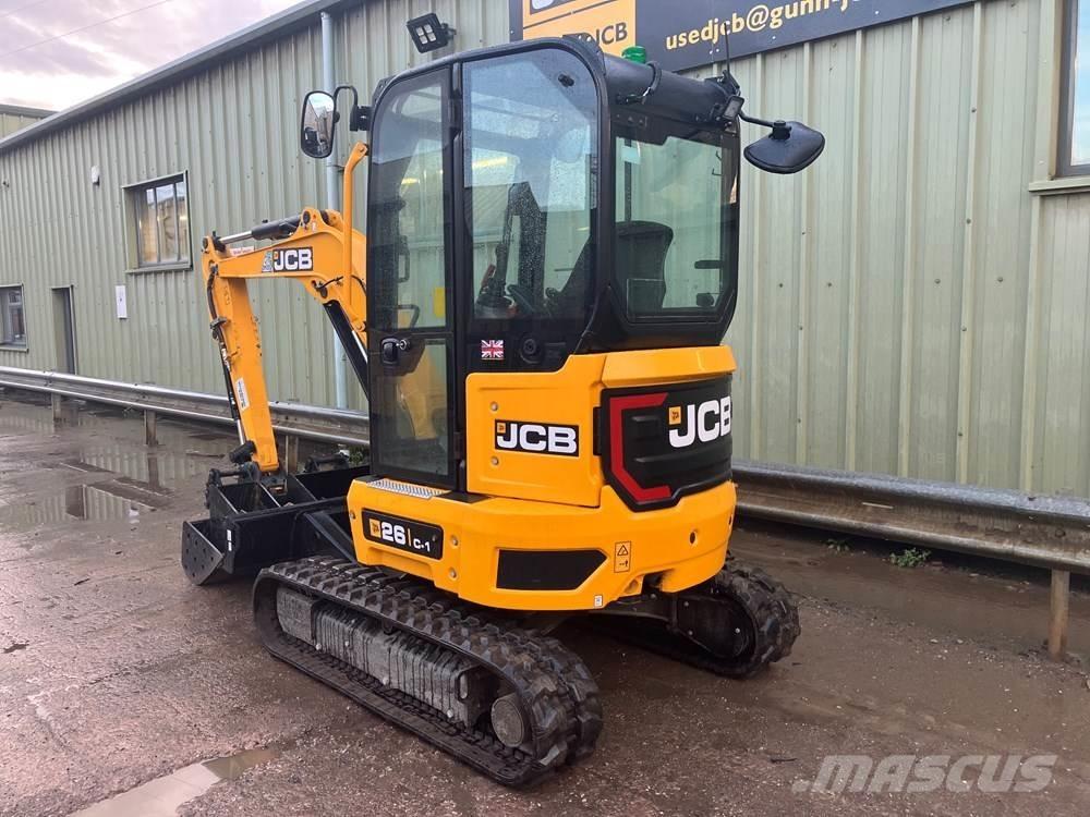 JCB 26C-1 حفارات صغيرة أقل من 7 طن (حفارات صغيرة)