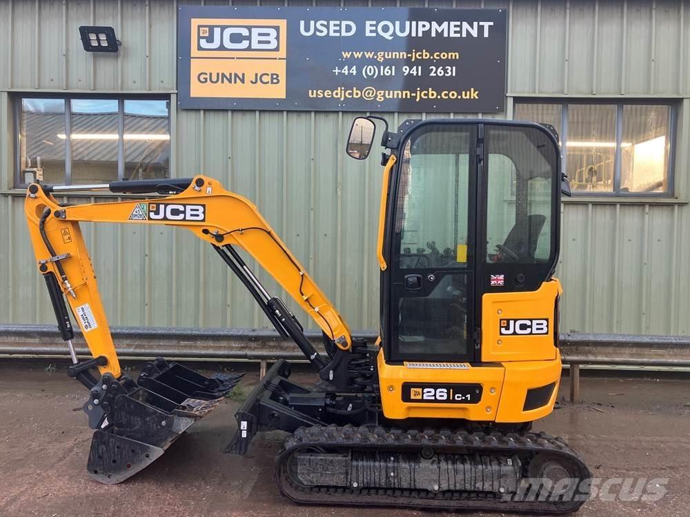 JCB 26C-1 حفارات صغيرة أقل من 7 طن (حفارات صغيرة)