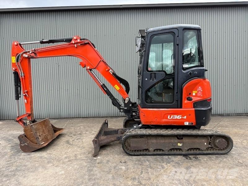 Kubota U 36-4 حفارات صغيرة أقل من 7 طن (حفارات صغيرة)