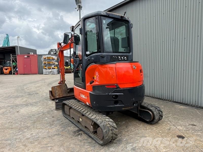 Kubota U 36-4 حفارات صغيرة أقل من 7 طن (حفارات صغيرة)