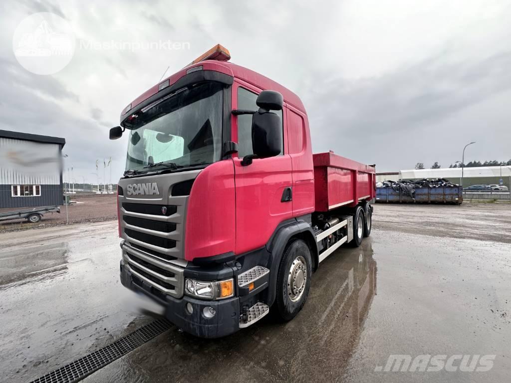 Scania G 490 شاحنات قلابة
