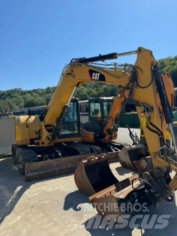 CAT 308 E 2 CR حفارات وسط 7 طن - 12 طن