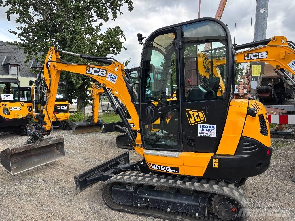 JCB 8026 CTS حفارات صغيرة أقل من 7 طن (حفارات صغيرة)