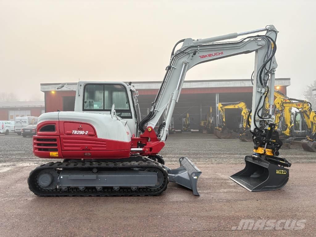 Takeuchi TB290 حفارات وسط 7 طن - 12 طن