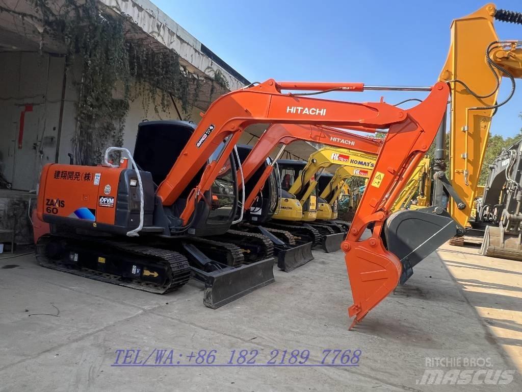 Hitachi ZX60 حفارات صغيرة أقل من 7 طن (حفارات صغيرة)