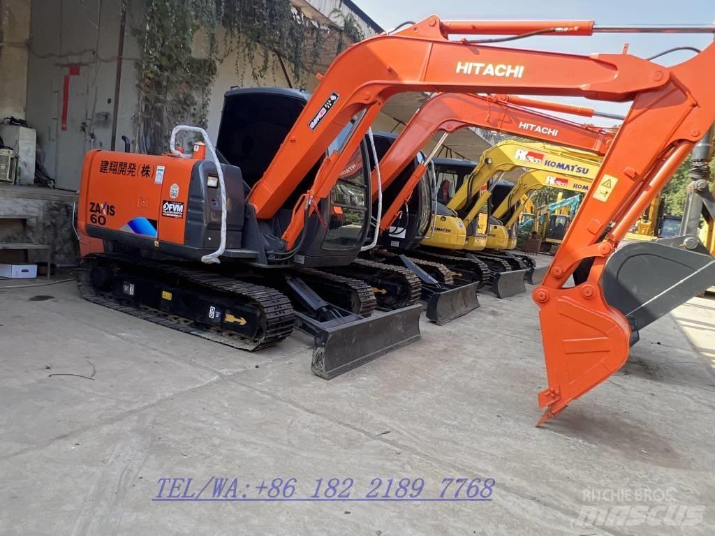 Hitachi ZX60 حفارات صغيرة أقل من 7 طن (حفارات صغيرة)