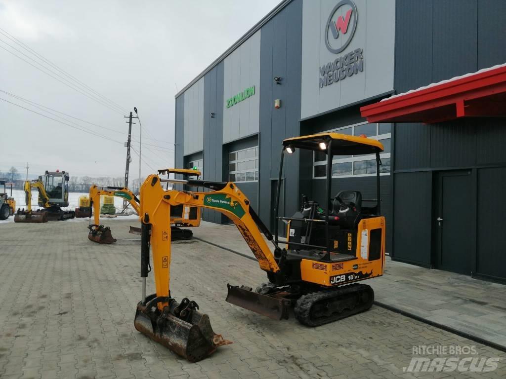 JCB 15 C-1 حفارات صغيرة أقل من 7 طن (حفارات صغيرة)