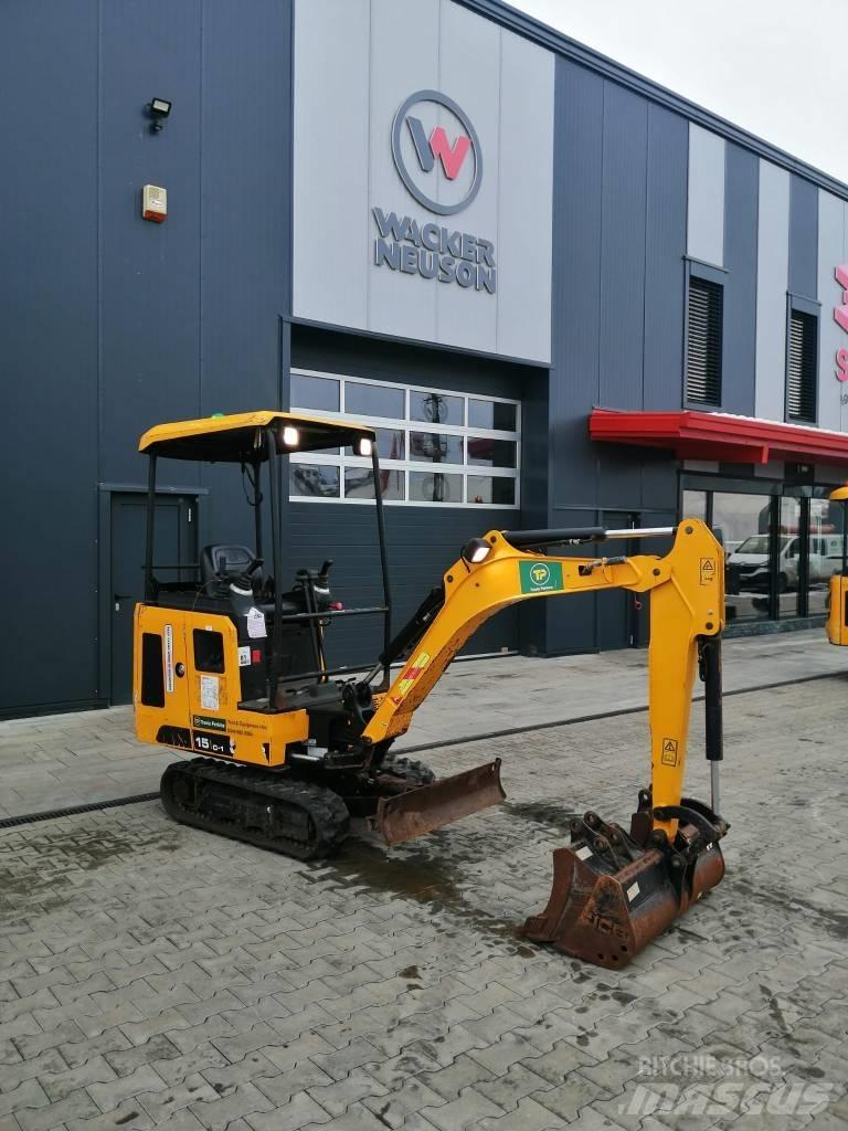 JCB 15 C-1 حفارات صغيرة أقل من 7 طن (حفارات صغيرة)