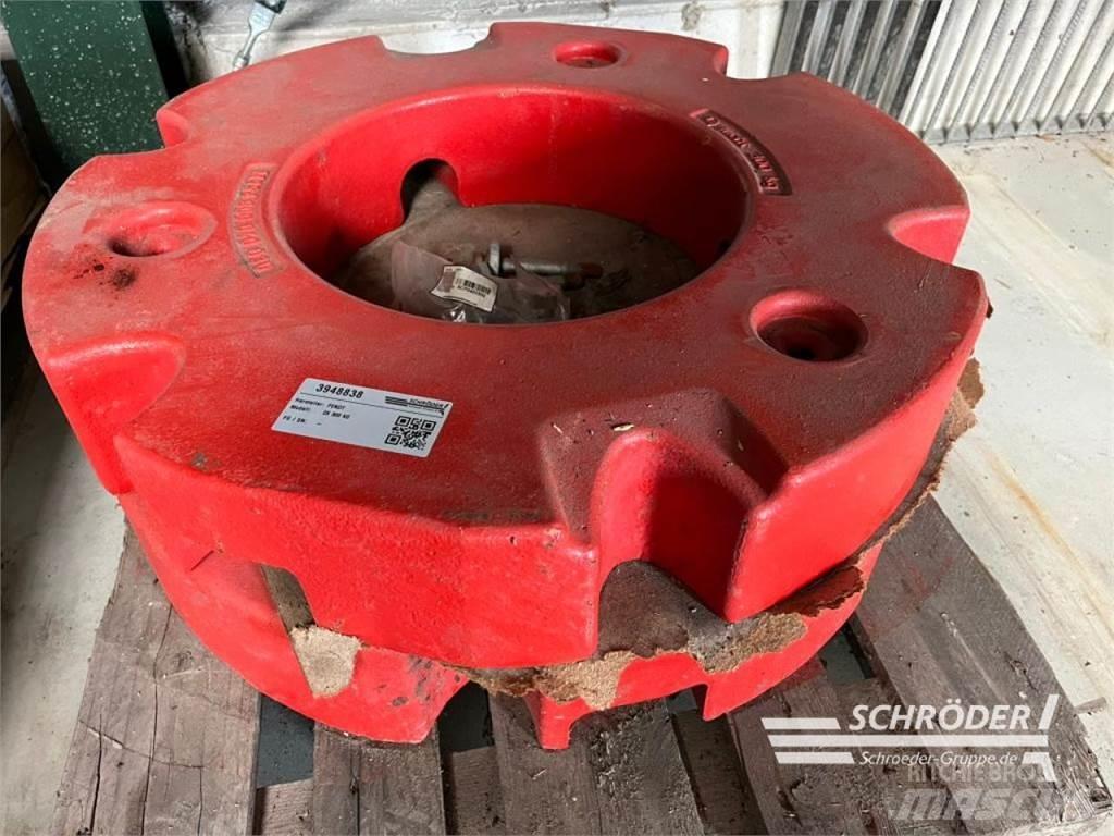 Fendt 2X 300 KG عجلات مزدوجة