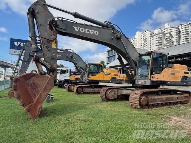 Volvo EC480DL حفارات زحافة