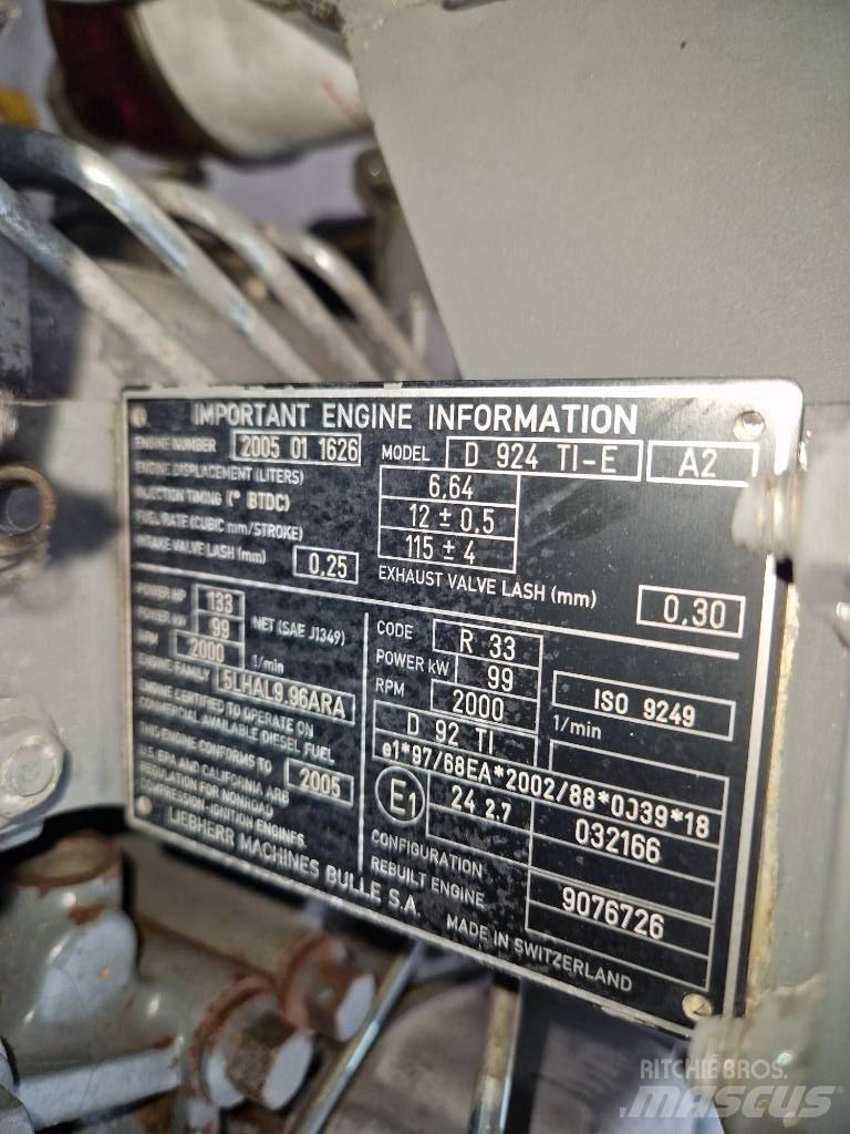 Liebherr D924 TIE A2 محركات