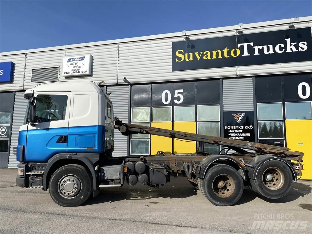 Scania R 124 6X2 شاحنات قابلة للفك