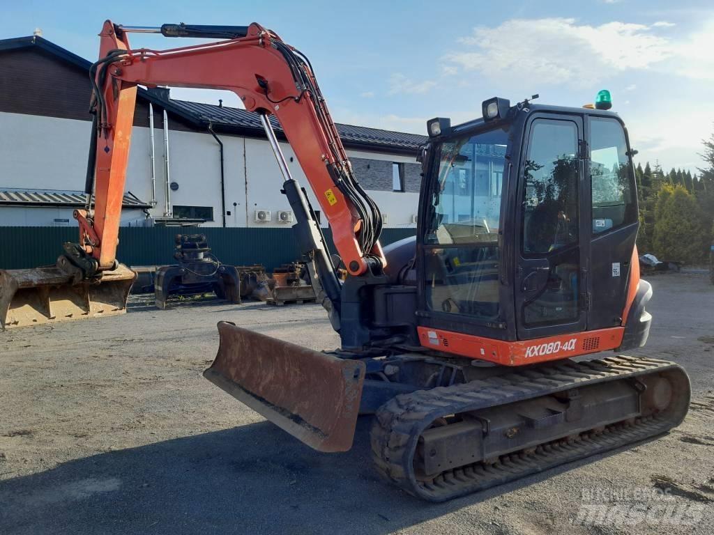 Kubota KX 080-4 حفارات وسط 7 طن - 12 طن