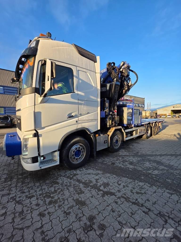 Volvo FH 540 شاحنات الرافعات