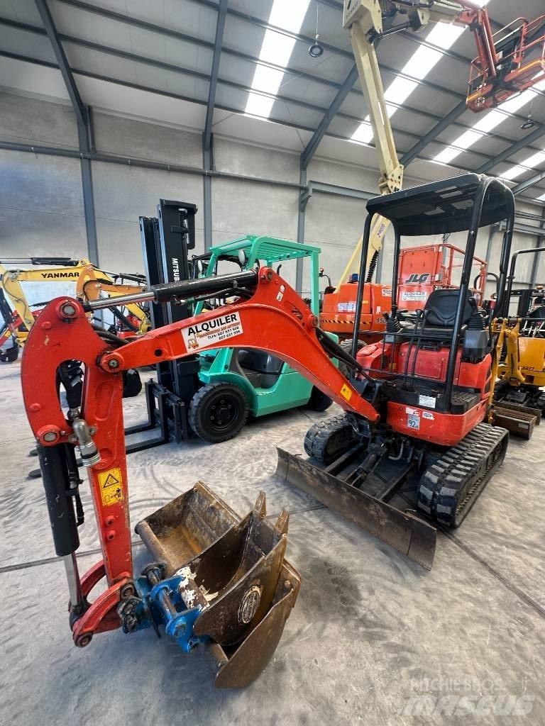 Kubota U 17-3 حفارات صغيرة أقل من 7 طن (حفارات صغيرة)