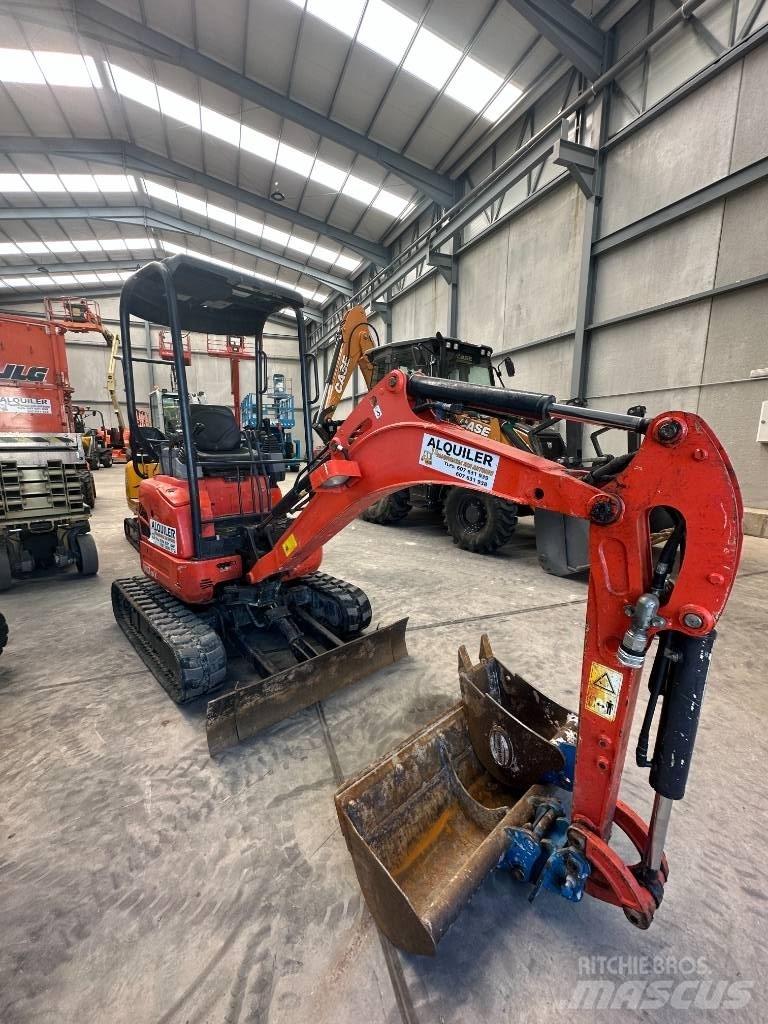 Kubota U 17-3 حفارات صغيرة أقل من 7 طن (حفارات صغيرة)