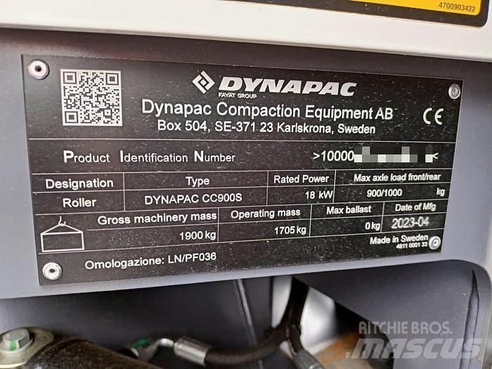 Dynapac CC900S مداحل رجاجة مجرورة