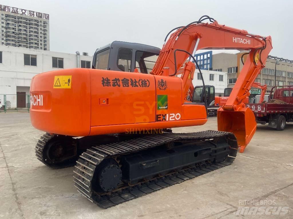 Hitachi EX 120 حفارات زحافة