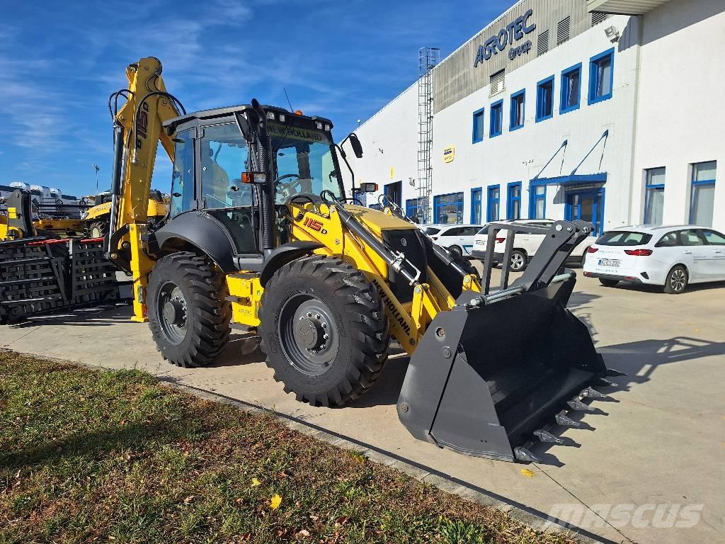 New Holland B115D TC ماكينات حفر خنادق