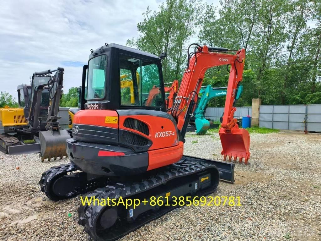 Kubota KX 057-4 حفارات صغيرة أقل من 7 طن (حفارات صغيرة)