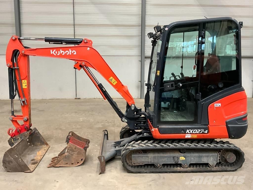 Kubota KX 027-4 HI حفارات صغيرة أقل من 7 طن (حفارات صغيرة)